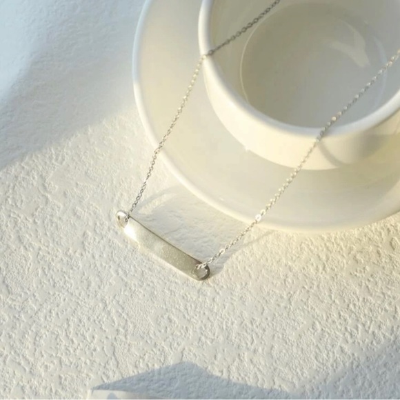 Revolve ID Bar Necklace - Picture 2 of 5